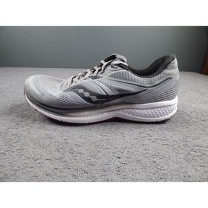 Saucony Omni 19 Mens Running Shoes Grey Black Maroon Sneakers S20592-10 SZ 13